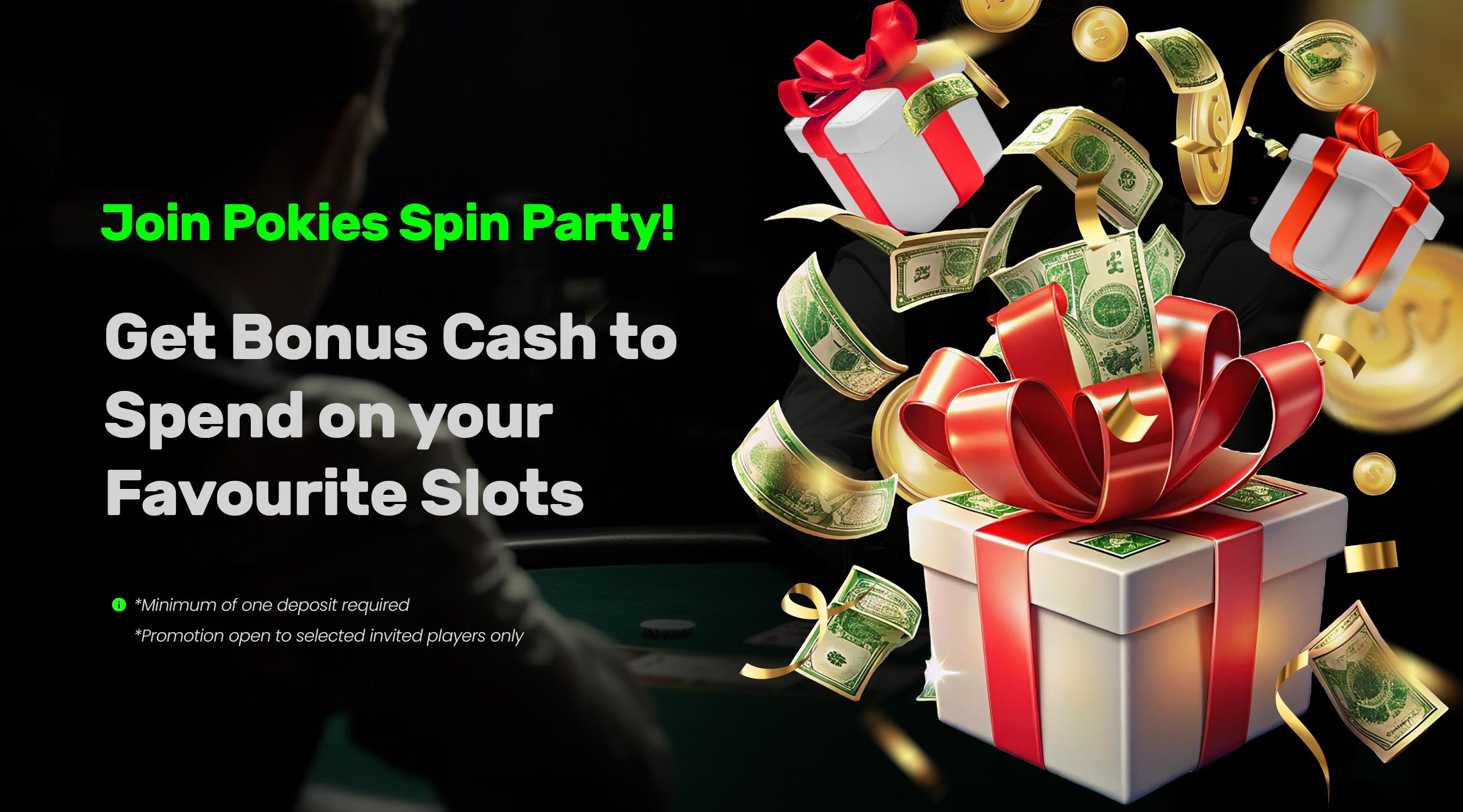 Join Pokies Spin Party